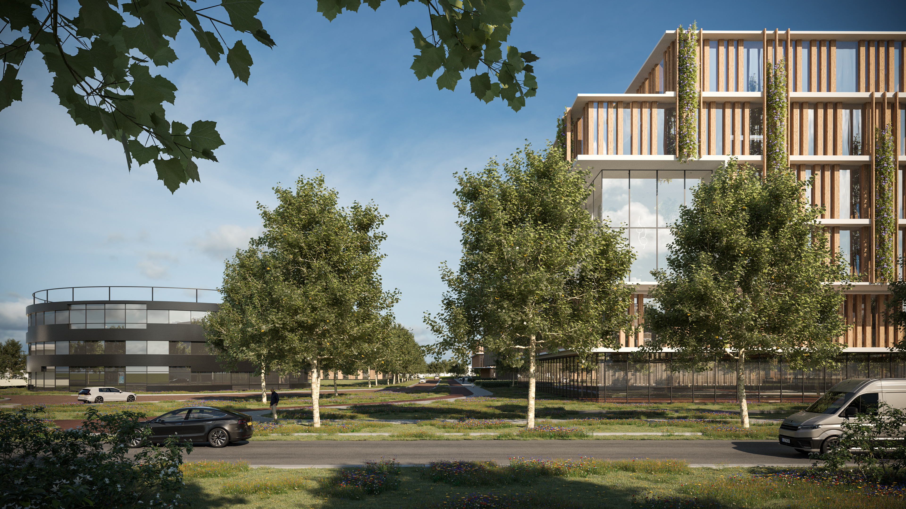 Artist impression Wageningen Campus East
